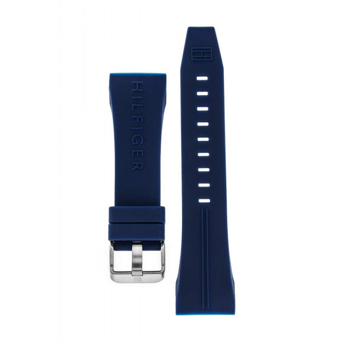  Shop Authentic Tommy Hilfiger Windsurf White Dial Blue Rubber Strap Watch for Men - 1791113 - Luxxuri