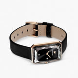  Shop Authentic Swarovski Uptown Black Dial Black Leather Strap Watch for Women - 5547710 - Luxxuri