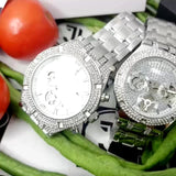  Shop Authentic Guess Multi Function Diamonds Silver Dial Silver Steel Strap Watch For Men - GW0455G1 - Luxxuri