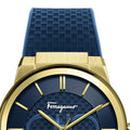  Shop Authentic Salvatore Ferragamo Sapphire Blue Dial Blue Rubber Strap Watch for Men - SFHP00220 - Luxxuri