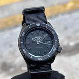  Shop Authentic Seiko 5 Sports Automatic Black Dial Black NATO Strap Watch For Men - SRPD79K1 - Luxxuri