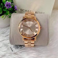  Shop Authentic Michael Kors Norie Rose Gold Dial Rose Gold Steel Strap Watch for Women - MK3561 - Luxxuri
