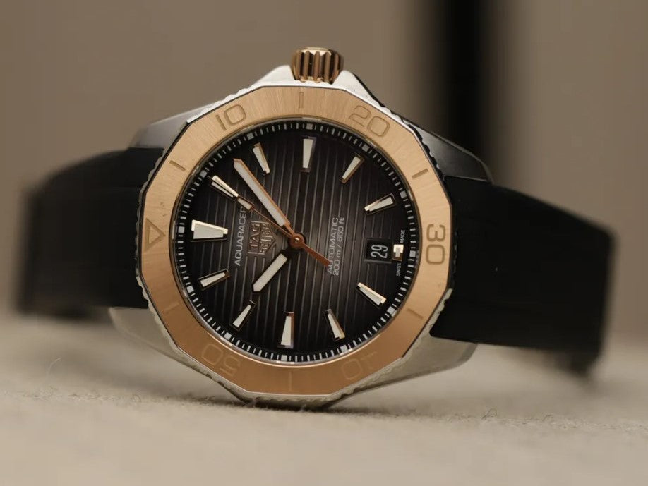  Shop Authentic Tag Heuer Aquaracer Professional 200 Automatic Black Dial Black Rubber Strap Watch for Men - WBP2151.FT6199 - Luxxuri