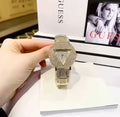  Shop Authentic Guess Trend Diamonds Gold Dial Gold Steel Strap Watch for Women - GW0512L2 - Luxxuri