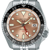  Shop Authentic Seiko 5 Sports GMT Thong Sia Limited Edition Brown Dial Silver Steel Strap Watch for Men - SSK043K1 - Luxxuri