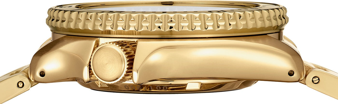  Shop Authentic Seiko 5 Sports HUF Limited Edition Green Dial Gold Steel Strap Watch For Men - SRPJ20 - Luxxuri