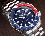  Shop Authentic Seiko 5 Sports Automatic Blue Dial Silver Steel Strap Watch For Men - SRPD53K1 - Luxxuri