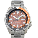  Shop Authentic Seiko 5 Sports Sonar Special Edition Brown Dial Silver Steel Strap Watch For Men - SRPJ47K1 - Luxxuri
