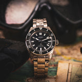  Shop Authentic Seiko Prospex 1965 Modern Re Interpretation Automatic Black Dial Silver Steel Strap Watch For Men - SPB143J1 - Luxxuri