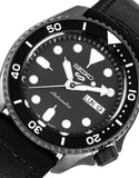  Shop Authentic Seiko 5 Sport Automatic Black Dial Black Silicone Strap Watch For Men - SRPD65K3 - Luxxuri