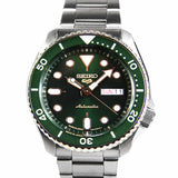  Shop Authentic Seiko 5 Sports Automatic Analog Green Dial Silver Steel Strap Watch For Men - SRPD63K1 - Luxxuri
