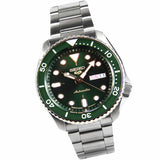  Shop Authentic Seiko 5 Sports Automatic Analog Green Dial Silver Steel Strap Watch For Men - SRPD63K1 - Luxxuri