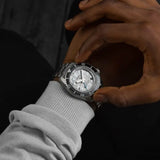  Shop Authentic Seiko Prospex Sea Arctic Ocean GMT Limited Edition Silver Dial Silver Steel Strap Watch For Men - SPB439J1 - Luxxuri