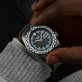  Shop Authentic Seiko 5 Sports Checker Flag Special Edition Black Dial Silver Steel Strap Watch For Men - SRPK67K1 - Luxxuri