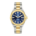  Shop Authentic Tag Heuer Aquaracer Calibre 5 Blue Dial Two Tone Steel Strap Watch for Women - WBD2120.BB0930 - Luxxuri