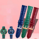  Shop Authentic Swarovski Octea Lux Chrono Emerald Green Dial Green Leather Strap Watch for Women - 5452498 - Luxxuri