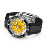  Shop Authentic Breitling Superocean Automatic 42mm Yellow Dial Black Rubber Strap Watch for Men - A17375211/1S1 - Luxxuri