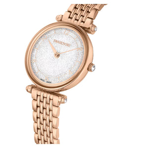  Shop Authentic Swarovski Crystalline Wonder Silver Dial Rose Gold Steel Strap Watch for Women - 5656911 - Luxxuri