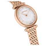  Shop Authentic Swarovski Crystalline Wonder Silver Dial Rose Gold Steel Strap Watch for Women - 5656911 - Luxxuri