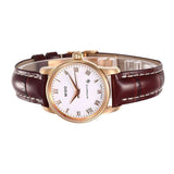  Shop Authentic Mido Baroncelli III Automatic White Dial Brown Leather Strap Watch For Women - M7600.3.26.8 - Luxxuri