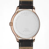  Shop Authentic Tissot T Classic Tradition Silver Dial Brown Leather Strap Watch For Men - T063.610.36.038.00 - Luxxuri