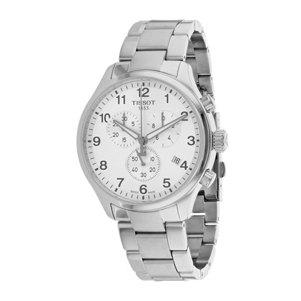  Shop Authentic Tissot Chrono XL Classic Silver Dial Silver Steel Strap Watch For Men - T116.617.11.037.00 - Luxxuri