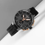  Shop Authentic Tissot T Race Cycling Chronograph Black Dial Black Rubber Strap Watch For Men - T111.417.37.441.07 - Luxxuri