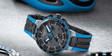  Shop Authentic Tissot T Race Cycling Chronograph Black Dial Two Tone Rubber Strap Watch For Men - T111.417.37.441.05 - Luxxuri