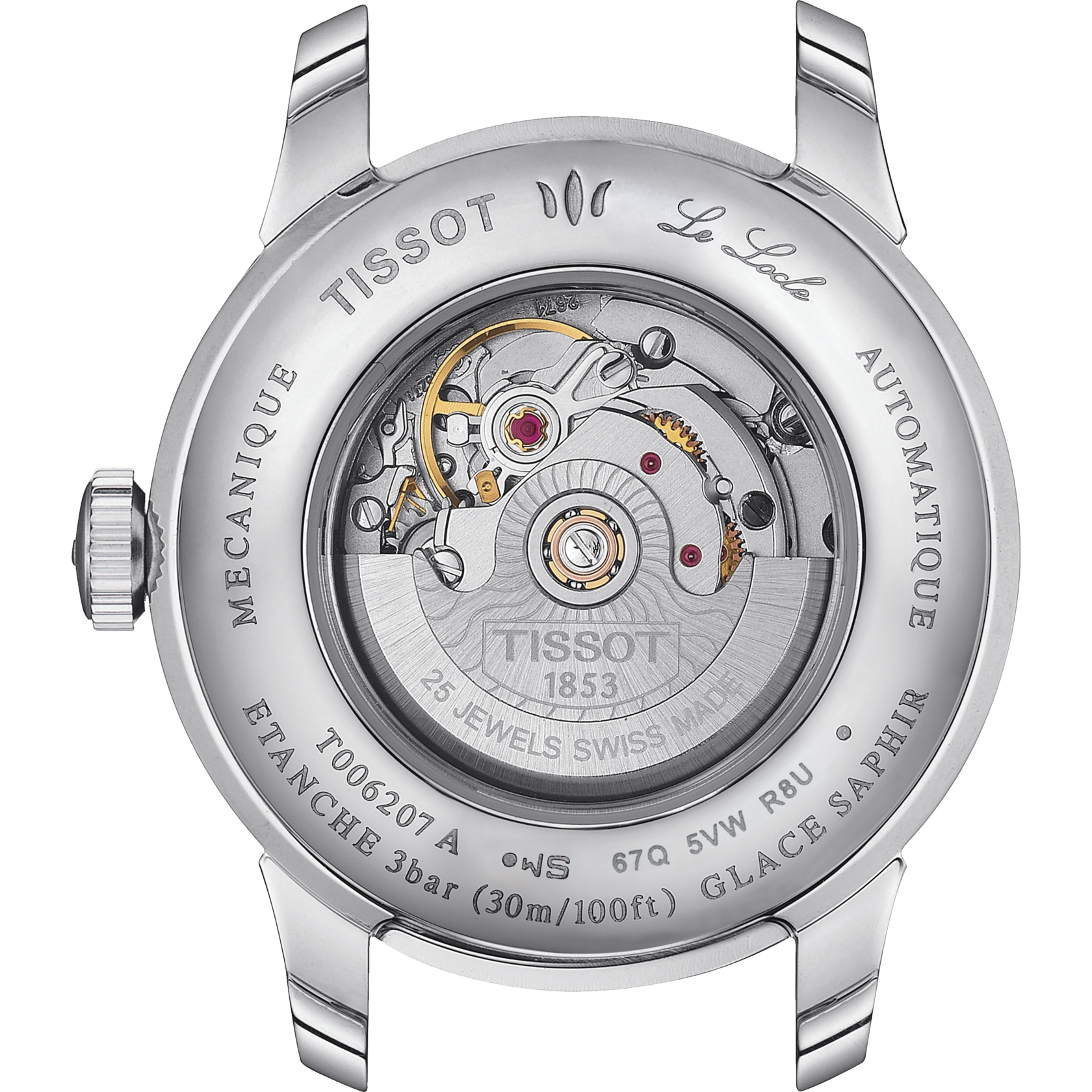  Shop Authentic Tissot Le Locle Automatic Lady Silver Dial Silver Steel Strap Watch For Women - T006.207.11.036.00 - Luxxuri