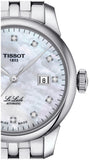  Shop Authentic Tissot Le Locle Automatic Diamonds Mother of Pearl Dial Silver Steel Strap Watch For Women - T006.207.11.116.00 - Luxxuri