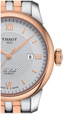  Shop Authentic Tissot T Classic Le Locle Automatic Silver Dial Two Tone Steel Strap Watch For Women - T006.207.22.038.00 - Luxxuri