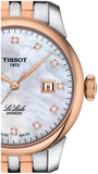  Shop Authentic Tissot Le Locle Automatic Lady Mother of Pearl Dial Two Tone Steel Strap Watch For Women - T006.207.22.116.00 - Luxxuri