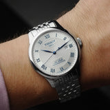  Shop Authentic Tissot Le Locle Powermatic 80 Silver Dial Silver Steel Strap Watch for Men - T006.407.11.033.03 - Luxxuri