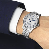  Shop Authentic Tissot Le Locle Powermatic 80 Silver Dial Silver Steel Strap Watch for Men - T006.407.11.033.03 - Luxxuri