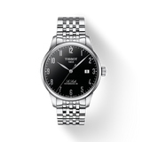  Shop Authentic Tissot T Classic Powermatic 80 Black Dial Silver Steel Strap Watch For Men - T41.1.483.52 - Luxxuri