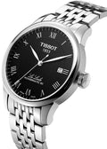  Shop Authentic Tissot Le Locle Powermatic 80 Black Dial Silver Steel Strap Watch For Men - T006.407.11.053.00 - Luxxuri