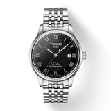  Shop Authentic Tissot Le Locle Powermatic 80 Black Dial Silver Steel Strap Watch For Men - T006.407.11.053.00 - Luxxuri
