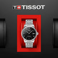  Shop Authentic Tissot Le Locle Powermatic 80 Black Dial Silver Steel Strap Watch For Men - T006.407.11.053.00 - Luxxuri