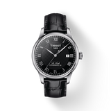  Shop Authentic Tissot Le Locle Powermatic 80 Black Dial Black Leather Strap Watch For Men - T006.407.16.053.00 - Luxxuri
