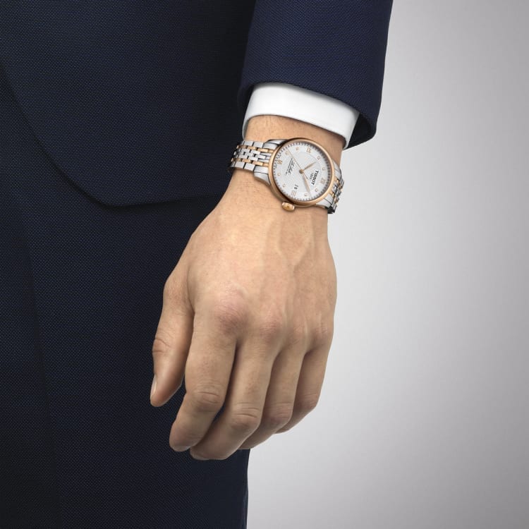  Shop Authentic Tissot Le Locle Automatic Cosc Silver Dial Two Tone Steel Strap Watch For Men - T006.407.22.033.00 - Luxxuri