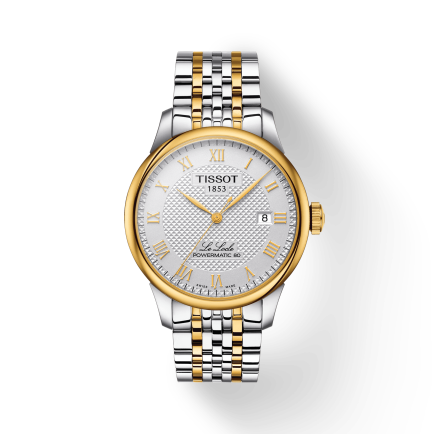  Shop Authentic Tissot Le Locle Powermatic 80 Silver Dial Two Tone Steel Strap Watch For Men - T006.407.22.033.01 - Luxxuri