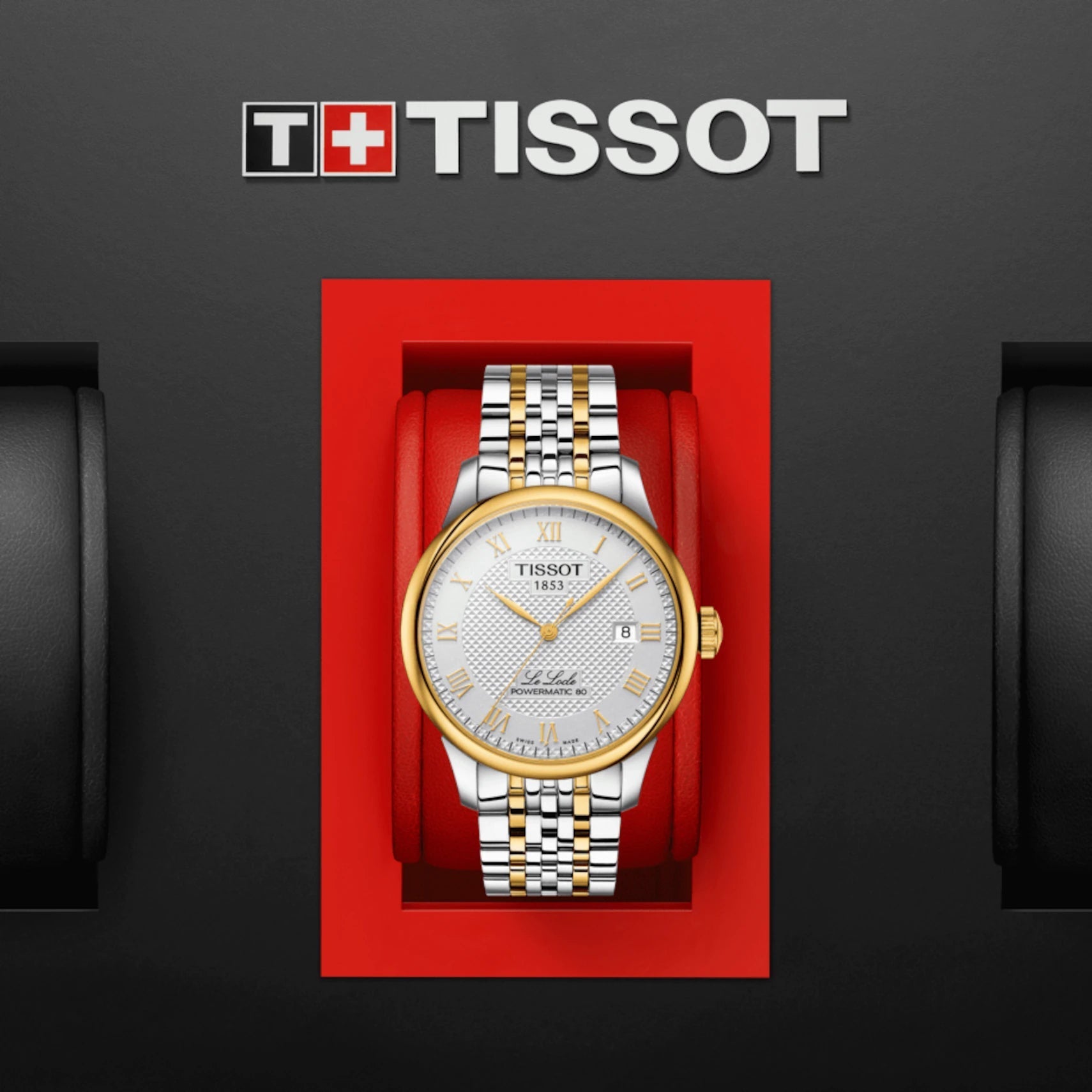  Shop Authentic Tissot Le Locle Powermatic 80 Silver Dial Two Tone Steel Strap Watch For Men - T006.407.22.033.01 - Luxxuri