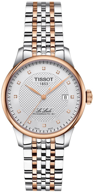  Shop Authentic Tissot Le Locle Powermatic 80 Silver Dial Two Tone Steel Strap Watch For Men - T006.407.22.036.01 - Luxxuri