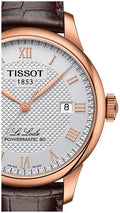  Shop Authentic Tissot Le Locle Powermatic 80 Silver Dial Brown Leather Strap Watch For Men - T006.407.36.033.00 - Luxxuri