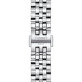 Tissot Le Locle Automatic Diamonds Mother of Pearl Black Dial Silver Steel Strap Watch For Women - T006.207.11.126.00