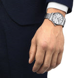  Shop Authentic Tissot Le Locle Powermatic 80 Silver Dal Silver Steel Strap Watch For Men - T006.407.11.033.00 - Luxxuri