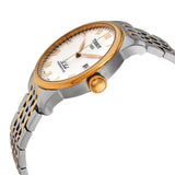  Shop Authentic Tissot T Classic Le Locle Powermatic 80 Silver Dial Two Tone Steel Strap Watch For Men - T0064072203301 - Luxxuri