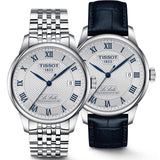  Shop Authentic Tissot Le Locle Powermatic 80 Silver Dial Silver Steel Strap Watch for Men - T006.407.11.033.03 - Luxxuri