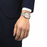  Shop Authentic Tissot T Classic Le Locle Powermatic 80 Silver Dial Two Tone Steel Strap Watch For Men - T006.407.22.036.00 - Luxxuri