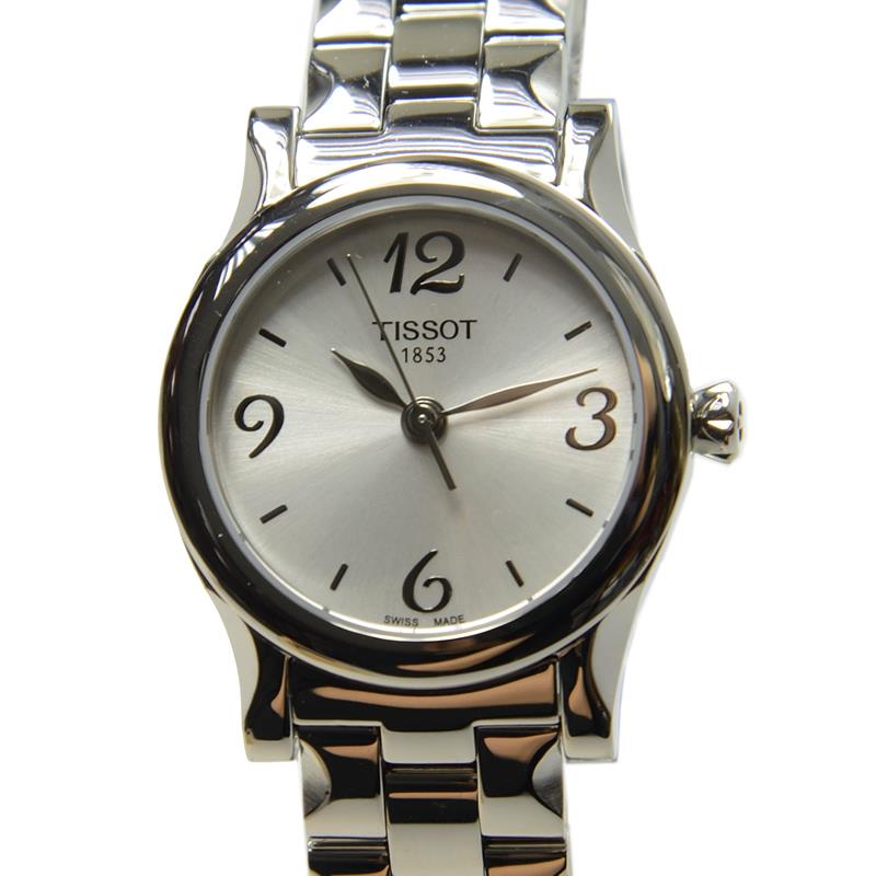  Shop Authentic Tissot Stylis-T Classic Silver Dial Watch For Women - T028.210.11.037.00 - Luxxuri